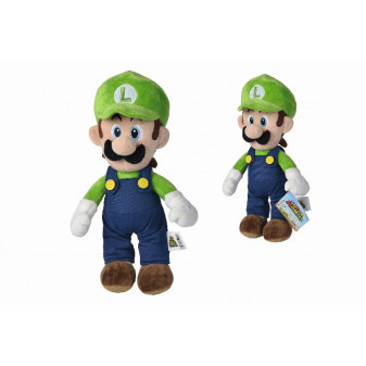 Plyšová figúrka Super Mario Luigi 30 cm