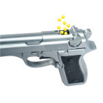 Pistolet kulowy z amunicją 21 cm