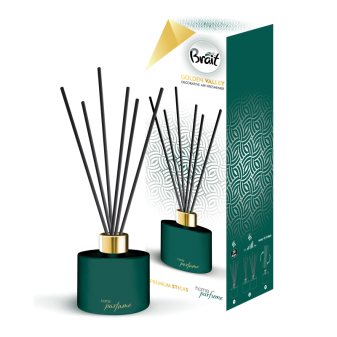 BRAIT Home vonné tyčinky 100ml  GoldenV alley Premium Stick