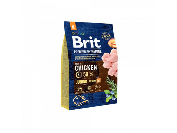 Brit Premium by Nature Junior M 3kg