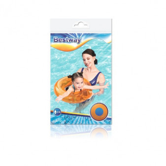 Kruh nafukovací průhledný prům. 51cm 2 barvy v sáčku od 3-6 let