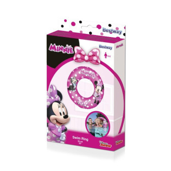 Kruh nafukovací Minnie prům. 56cm v krabičce 12x19,5cm od 3-6 let