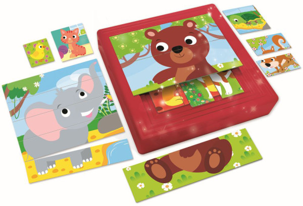 CAROTINA BABY 8 PUZZLE - Zvířátka