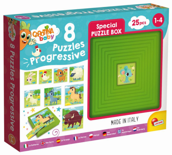 PUZZLE CAROTINA BABY 8 - Farm