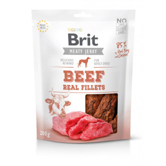 Filety Wołowe Brit Jerky 200g