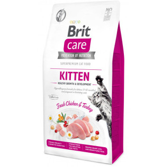 Brit Care Cat bezzbożowa karma dla kociąt 7kg