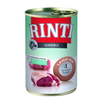 Finnern Rinti Sensible konzerva pro psy jehně 400g