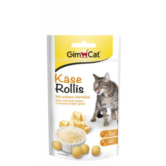 GimCat KASE ROLLIS z serem 40g