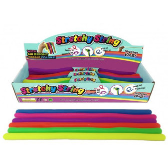 Stretch String - natahovací gumová šňůra 2ks silikon 30cm 3 barvy