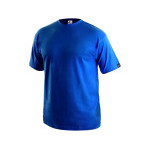 Tričko CXS DANIEL, krátký rukáv, středně modré, vel. XL