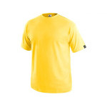 Tričko CXS DANIEL, krátky rukáv, žlté, veľ. 2XL