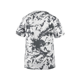 Tričko CXS MERLIN, krátký rukáv, bílo šedé, vel. 3XL