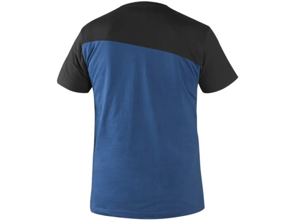 Tričko CXS OLSEN, krátký rukáv, modro-černé, vel. S