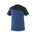 Tričko CXS OLSEN, krátký rukáv, modro-černé, vel. M