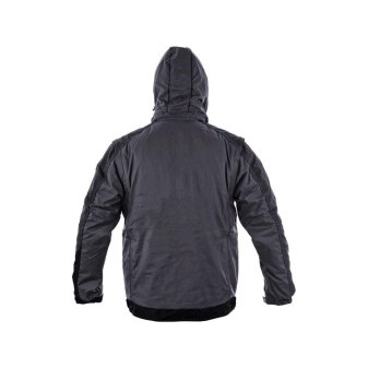 Bunda CXS IRVINE, zimní, pánská, šedo-černá, vel. 6XL