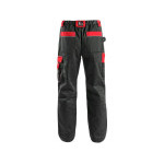 Kalhoty CXS ORION TEODOR, pánské, černo-červené, vel. 58