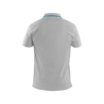 Polokošile CXS HENRY, pánské, krátký rukáv, šedo-modrá, vel. 2XL