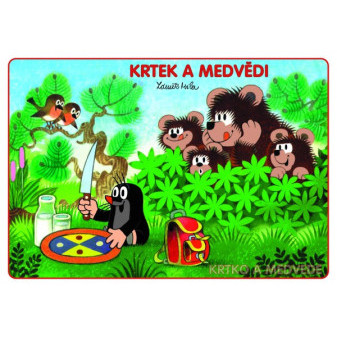 Omalovánky A5 - Krtek a medvědi 21x15cm