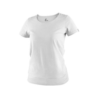 Tričko CXS EMILY, dámské, krátký rukáv, bílá, vel. 2XL