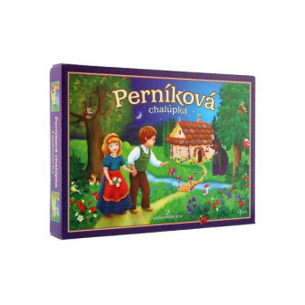 Perníková chalúpka verze SK 2 společenské hry v krabici 34x25x4cm
