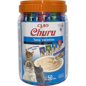 Churu cat masové pyré mix - tuniak 700g