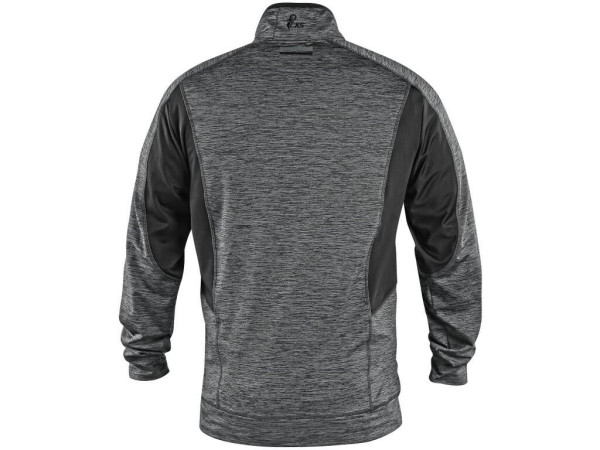 Mikina CXS LEONIS, pánská, šedo - černá, vel. 4XL