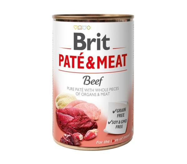 Konzerva Brit Pate & Meat Beef 400g