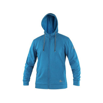 Mikina CXS HARRISON, pánská, středně modrá, vel. 3XL