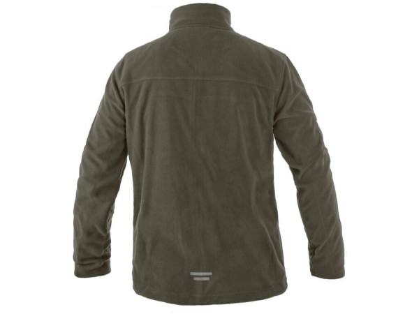 Mikina CXS GRANBY, pánská, fleece, khaki