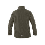Mikina CXS GRANBY, pánská, fleece, khaki, vel. 3XL