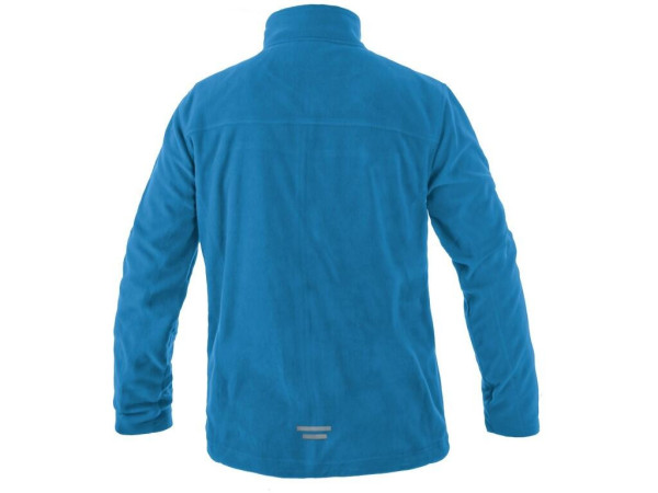 Mikina CXS GRANBY, pánská, fleece, azurově modrá, vel. XL