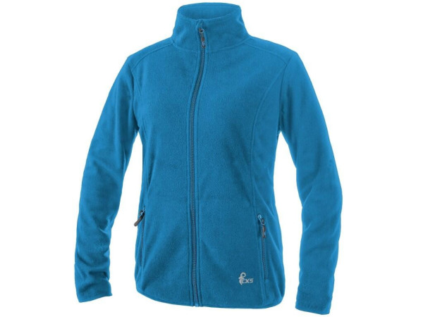 Mikina CXS GRANBY LADY, dámská, azurově modrá, vel. 3XL