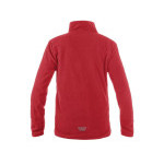Mikina CXS GRANBY CHILD, dětská, fleece, červená, vel. 140