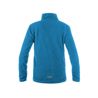 Mikina CXS GRANBY CHILD, dětská, fleece, azurově modrá, vel. 130