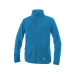 Mikina CXS GRANBY CHILD, dětská, fleece, azurově modrá, vel. 140