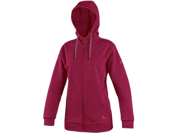 Mikina CXS HARRIET, dámská, vínová, vel. 2XL