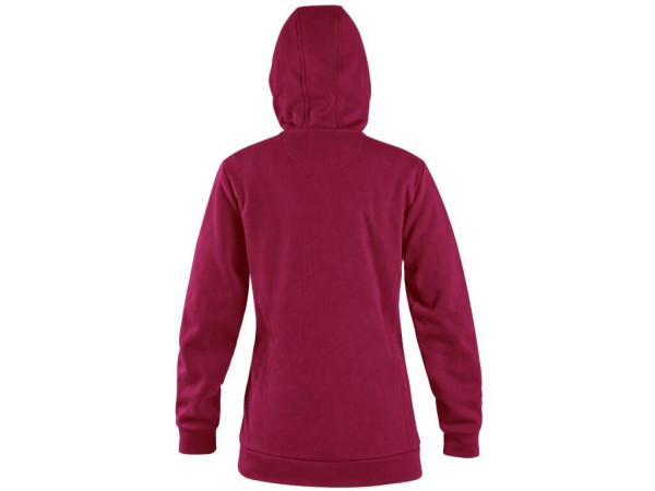 Mikina CXS HARRIET, dámská, vínová, vel. 3XL
