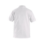 Koszulka polo CXS MICHAEL, krótki rękaw, kolor biały, rozmiar 3XL