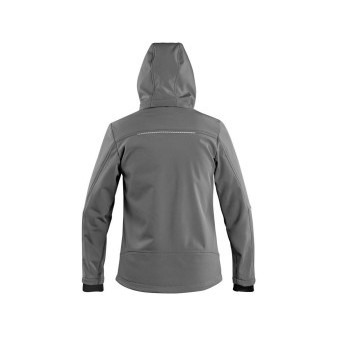 Bunda CXS STRETCH, dámská, softshell, šedá