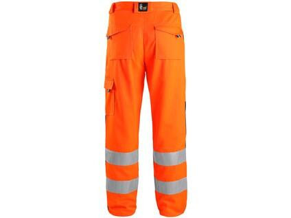 Kalhoty CXS NORWICH, výstražné, pánské, oranžovo-modré, vel. 62