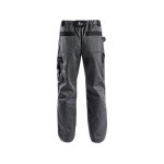 Kalhoty CXS ORION TEODOR, pánské, šedo-černé, vel. 56
