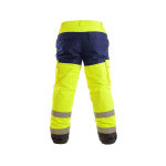 Kalhoty CXS CARDIFF, výstražné, zateplené, pánské, žluté, vel. M