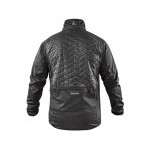 Bunda CXS LEONIS II, pánská, černá s HV modro/červenými doplňky, vel. 2XL