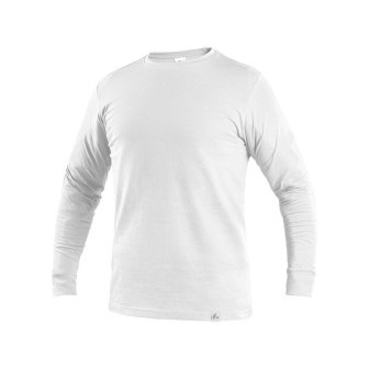 Tričko CXS PETR, dlouhý rukáv, bílé, vel. 2XL