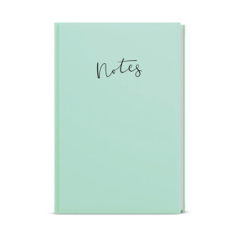 Notes linkovaný - A5 - Lamino Pastel - zelená