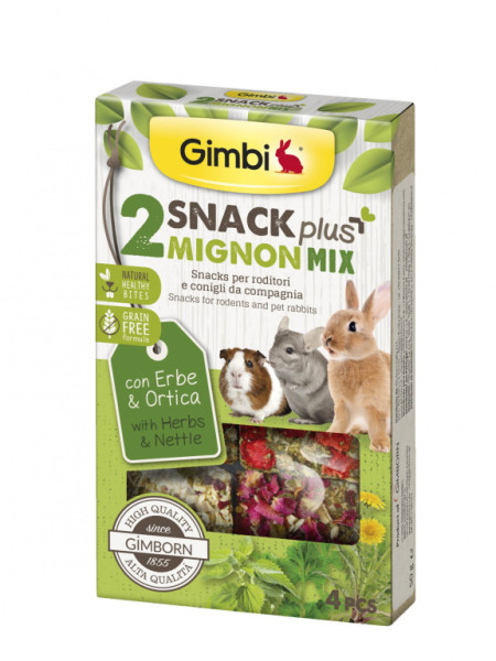 GIMBI Snack Plus MIGNON MIX 2 50g