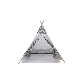 Aga4Kids Dětské Teepee ZigZag Bílý