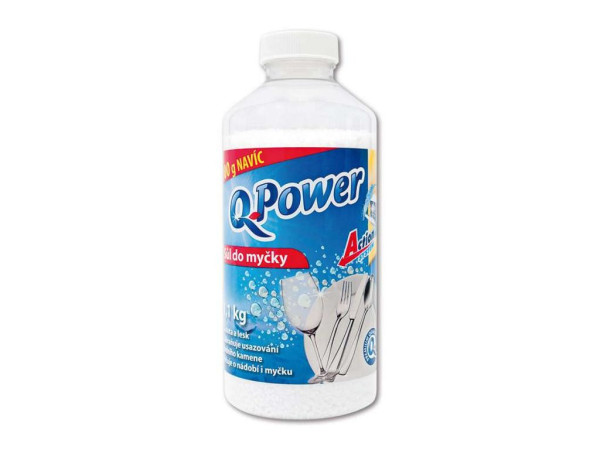 Q power pro myčky - Sůl, 1,1kg
