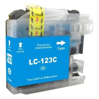 Alternativa Color X   LC-123C - inkoust cyan pro Brother, 10 ml