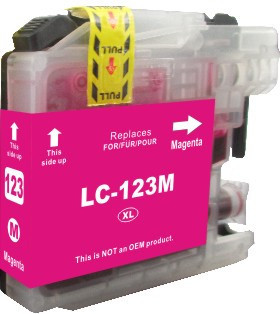 Alternativa Color X   LC-123M - inkoust magenta pro Brother, 10 ml